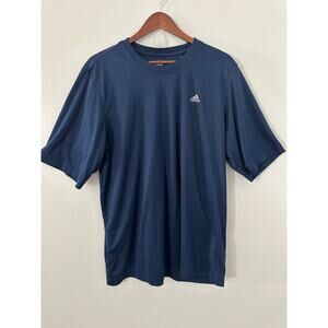 Adidas ClimaLite Short Sleeve Performance Trainer Shirt sz Large